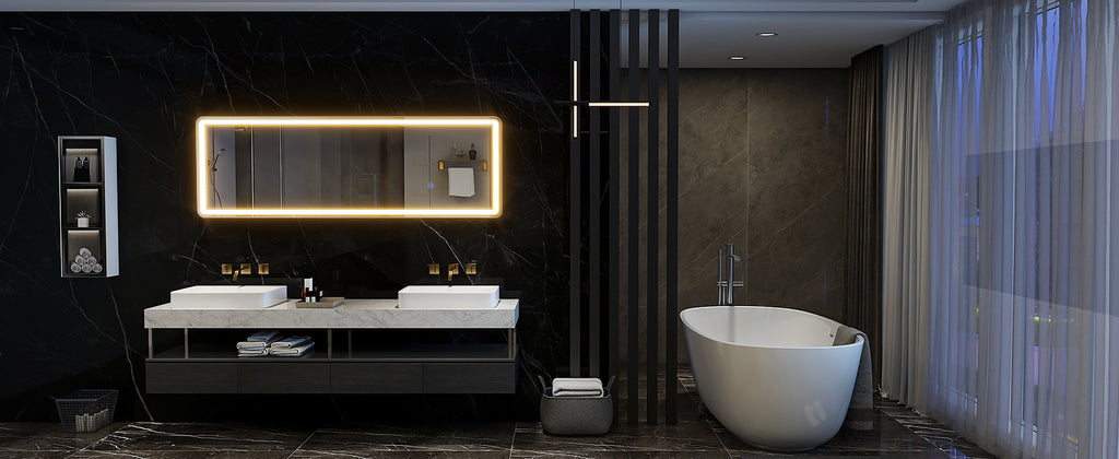 63"x20" Full Length Mirror with Lights,LED Mirror