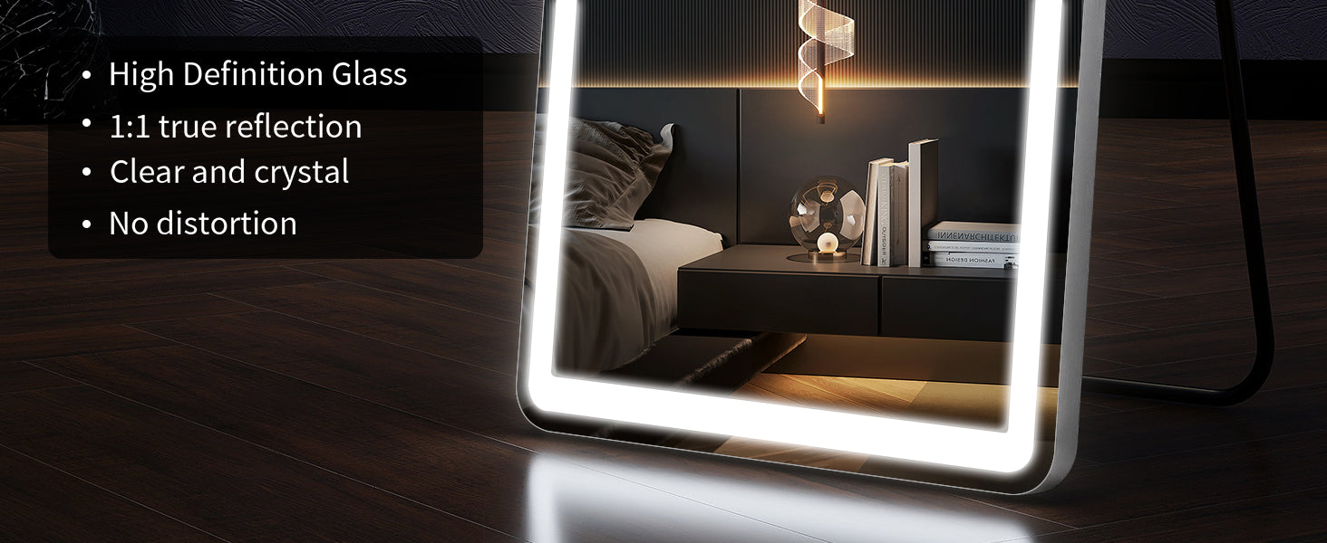 63"x20" Full Length Mirror with Lights,LED Mirror