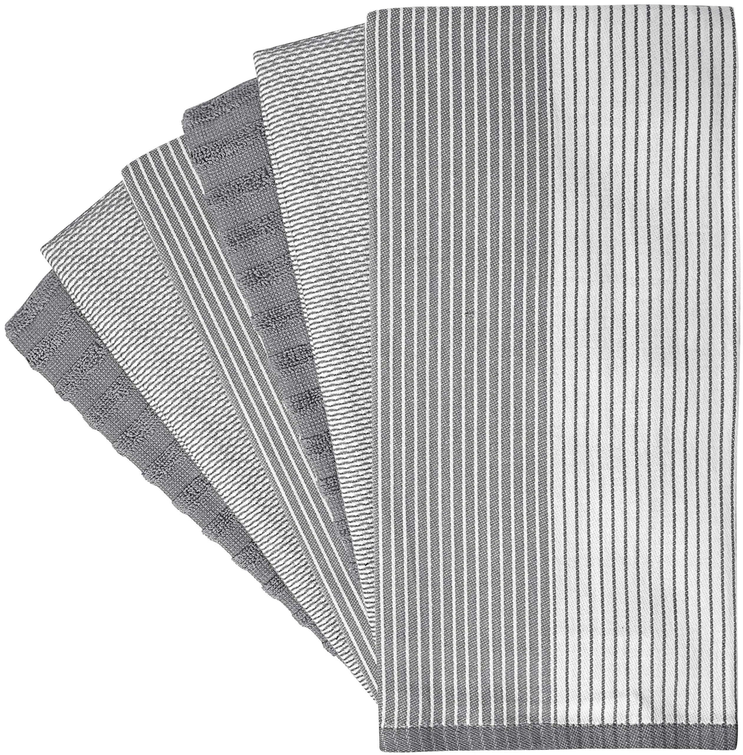 Premium Kitchen Towels (20”x 28”, 6 Pack) | Large Cotton