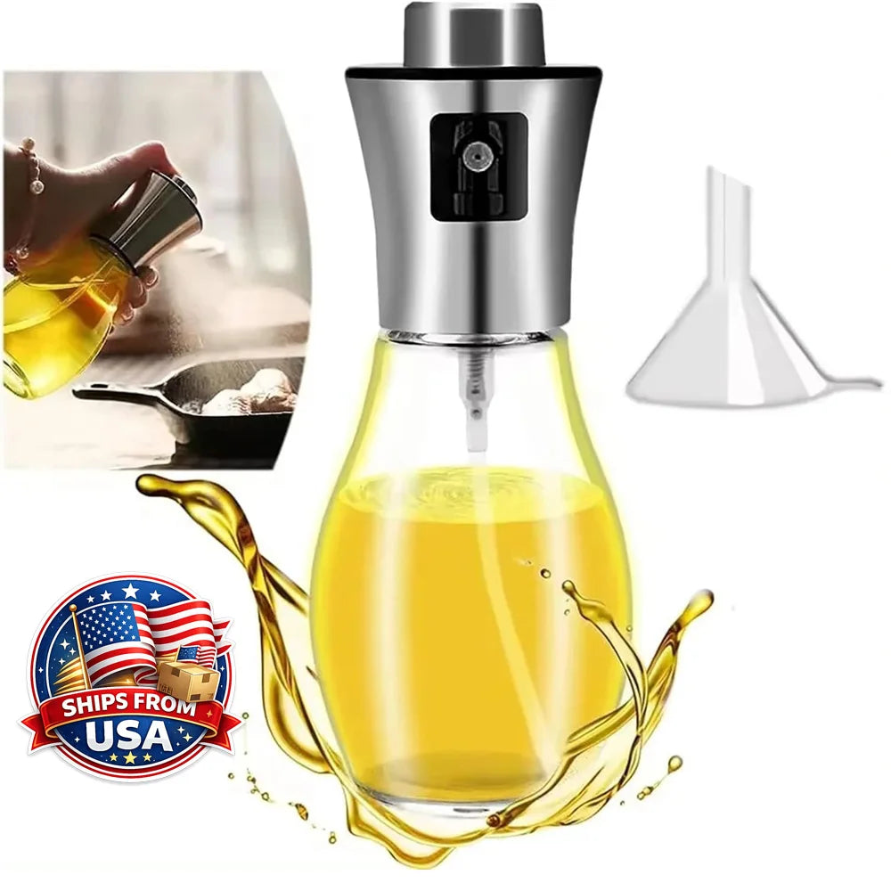 Make it Easy Oil Sprayer For Cooking 200ML Olive Oil Fine Mist Spray Bottle  2 styles
