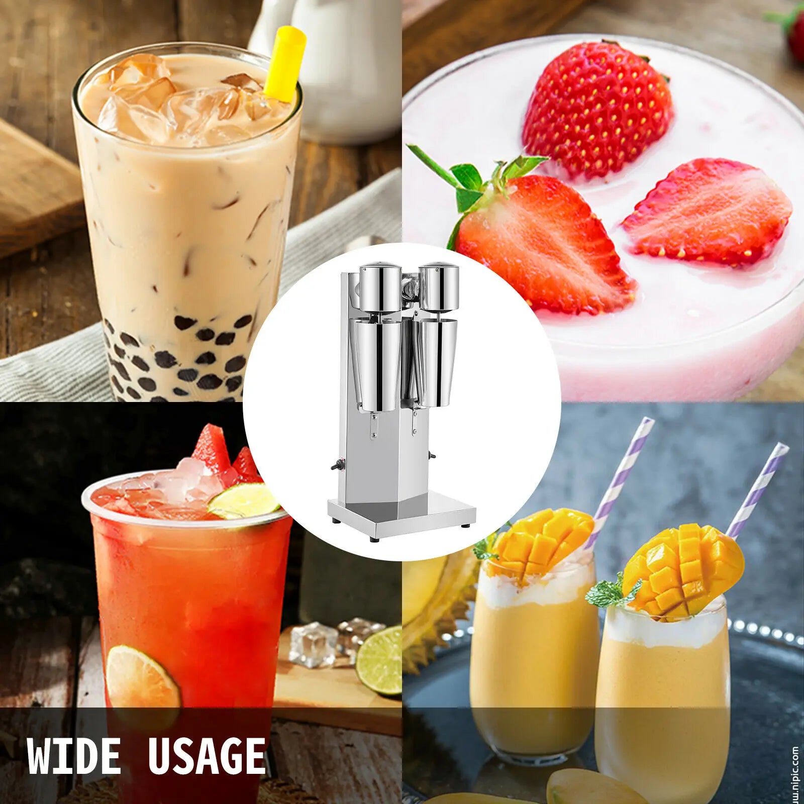 Electric Milkshake Maker or Smoothie Maker