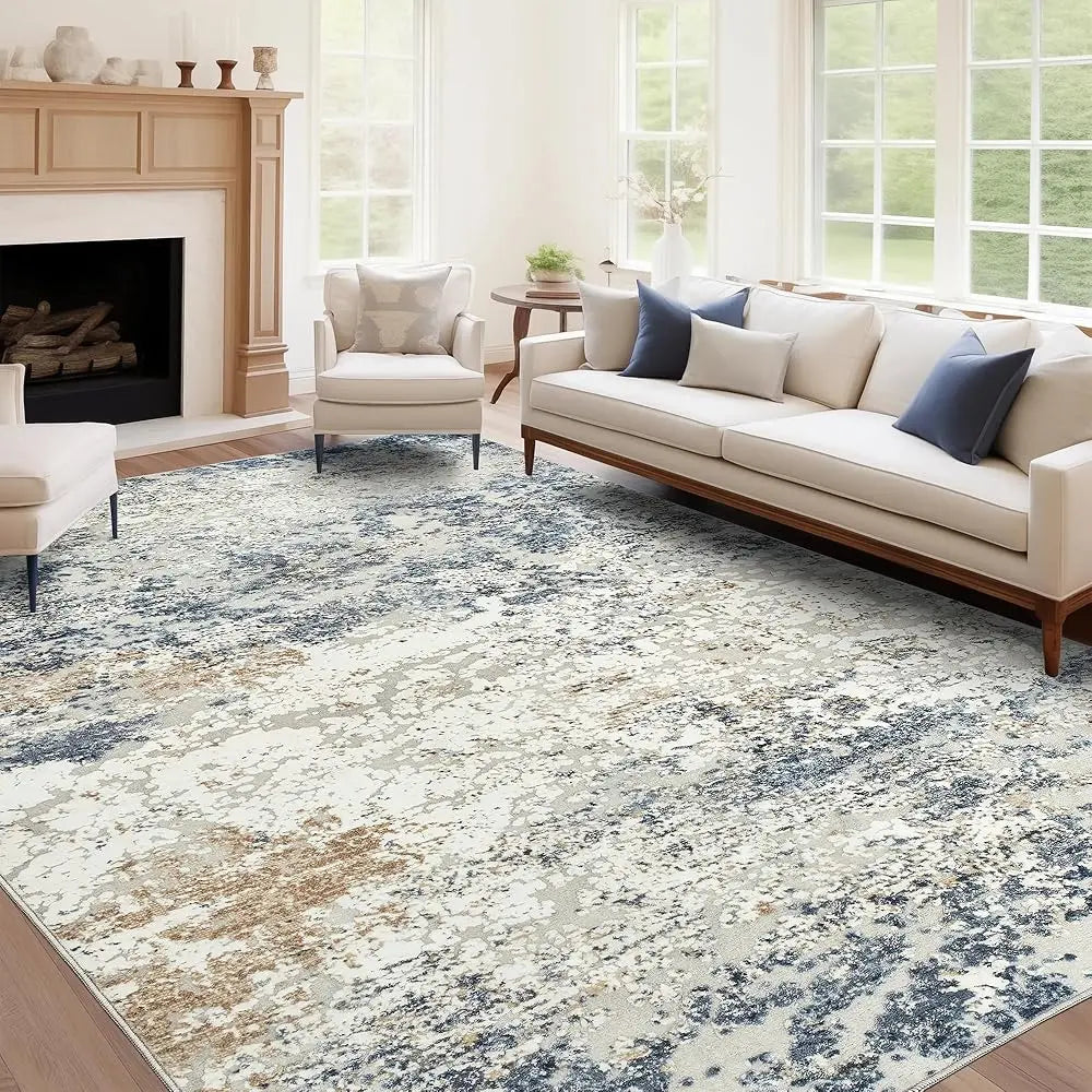 Abstract Area Rug 5X7