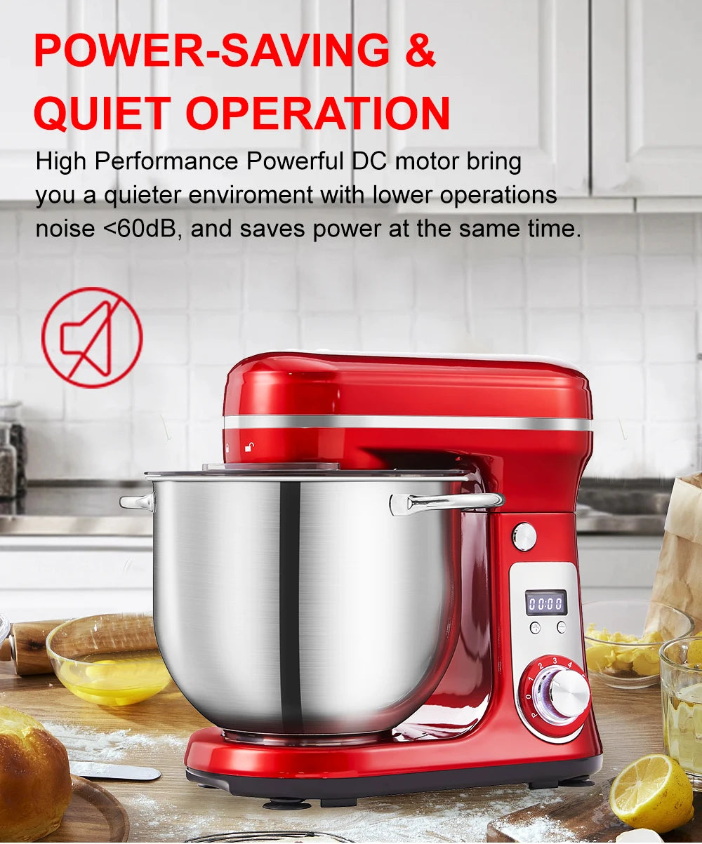 BioloMix Kitchen Food Stand Mixer, Blender, Quiet Motor