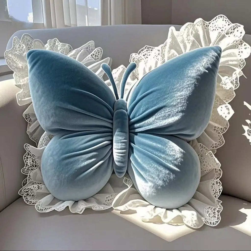 Princess Butterfly Sofa Cushion Pillow Living Room or Bedroom  see colors