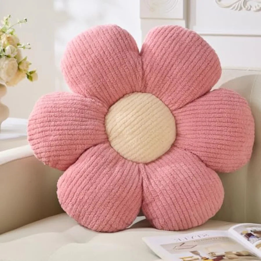 Daisy Throw Pillow Daisy Decorative Pillow Cushion 15.75"