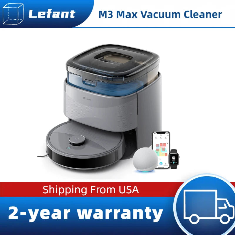 Lefant M3 Max Robot Vacuum, and Mop