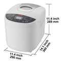 HOMEMADE BREAD!!! 2 LB Bread Maker 15-in-1 Dough Machine Nonstick