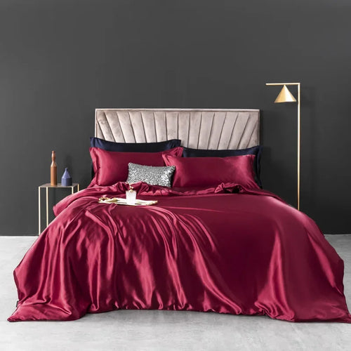 100% Pure Silk Bedding Sets High End Quilt Bed Cover Set Duvet Cover