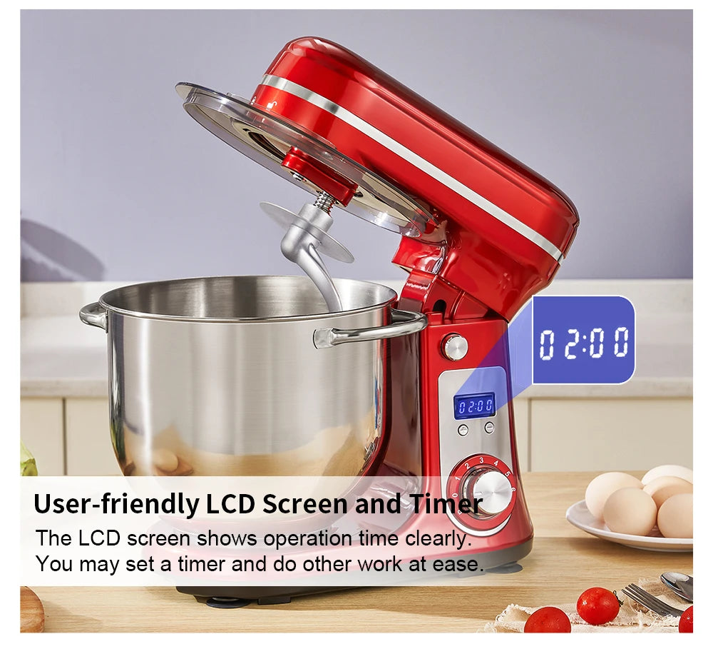 BioloMix Kitchen Food Stand Mixer, Blender, Quiet Motor