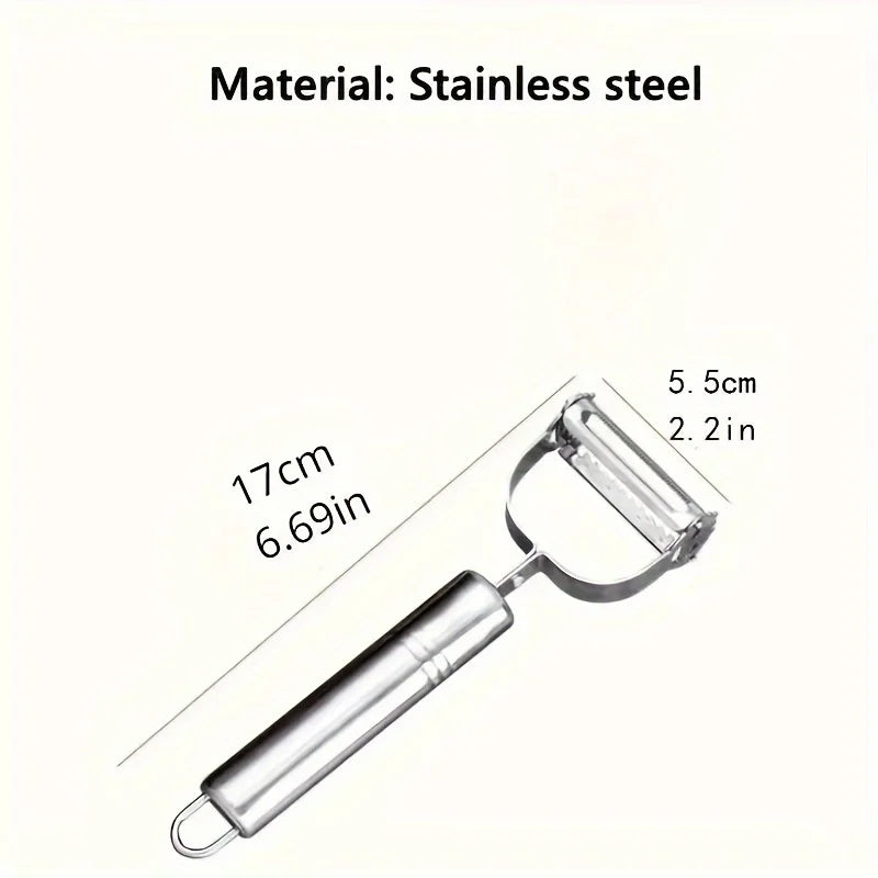 Easy to Use!!! Stainless Steel Vegetable Peeler, Multi-Function