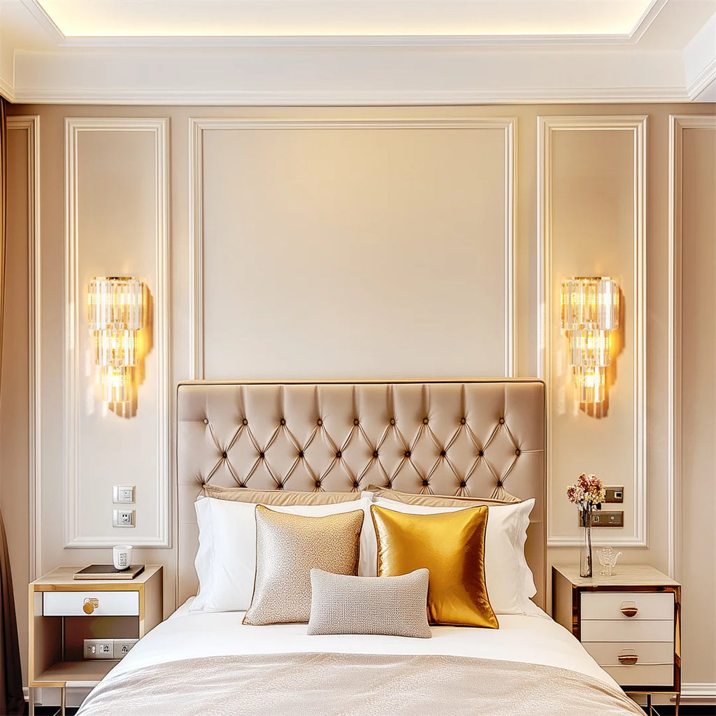 Luxurious Crystals Sconces for Wall