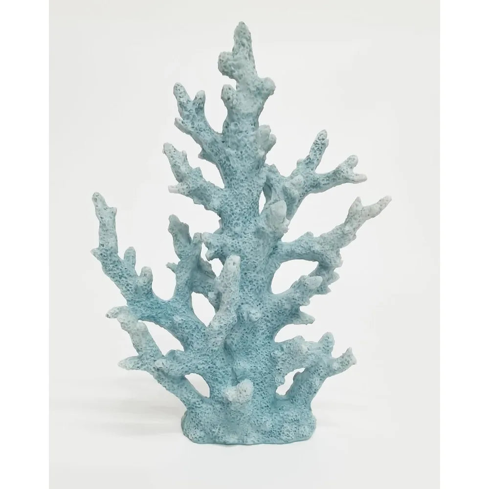 Lifelike Coral Reef Resin Sculpture Statue Handmade Ocean Decor