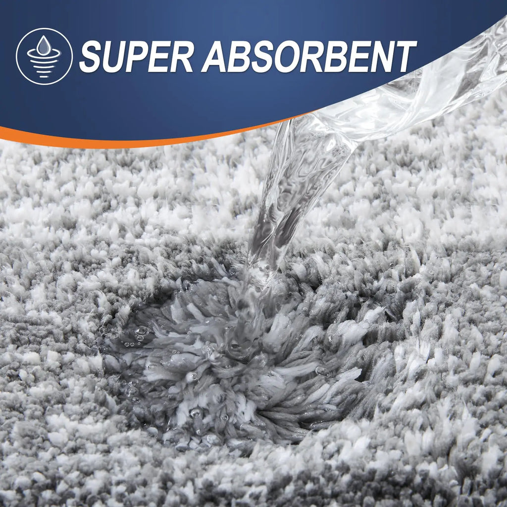 Bathroom Rug 30x20in Microfiber Soft Absorbent