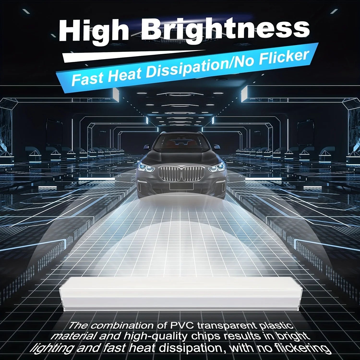Hexagon Garage Light - Hexagon led Lights, High Brightness