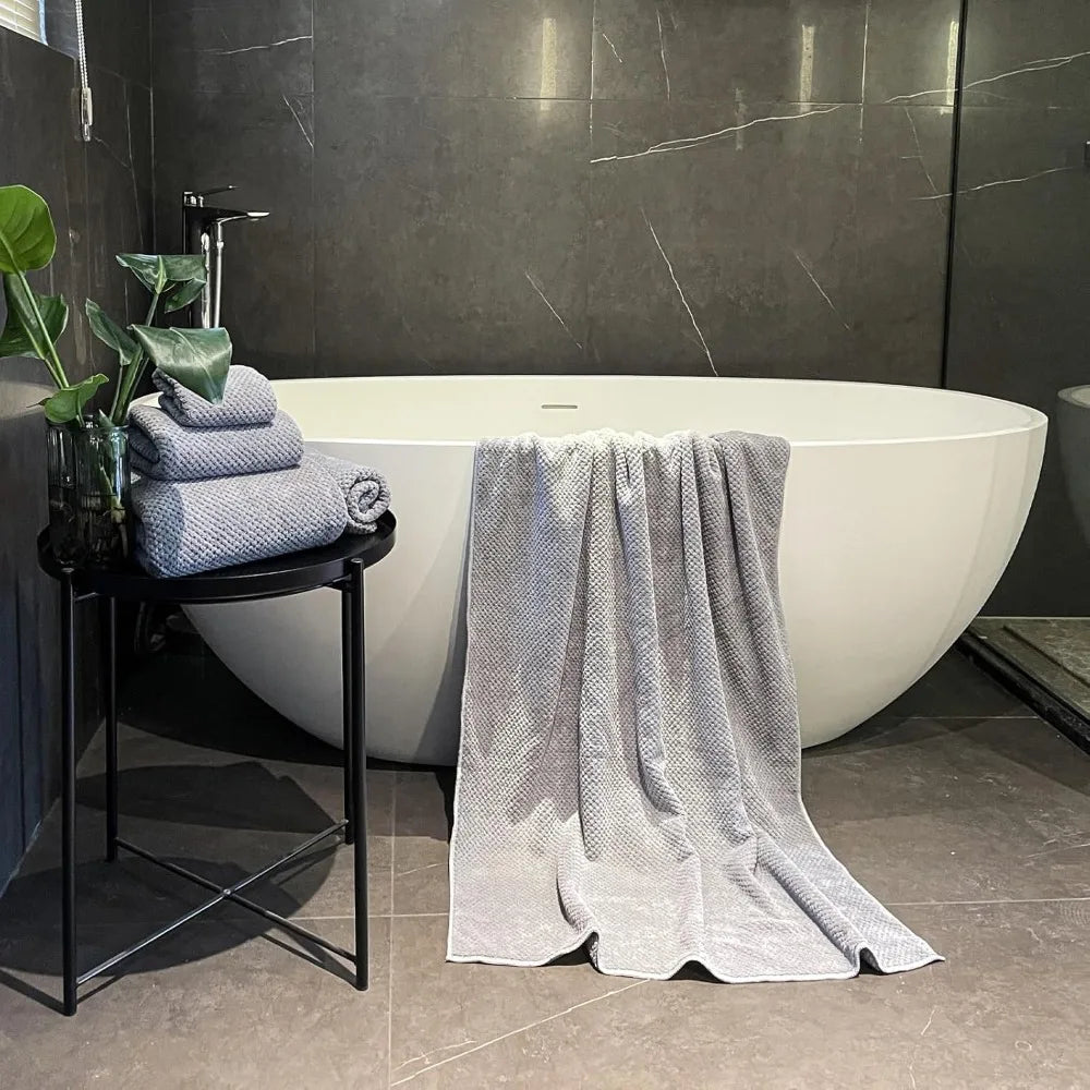 Bath Towels Extra Large 40x80 Inches Super Soft Quick Dry Microfiber