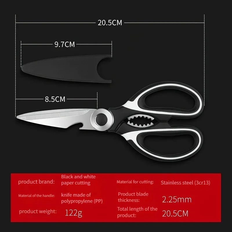 Multifunctional kitchen scissors