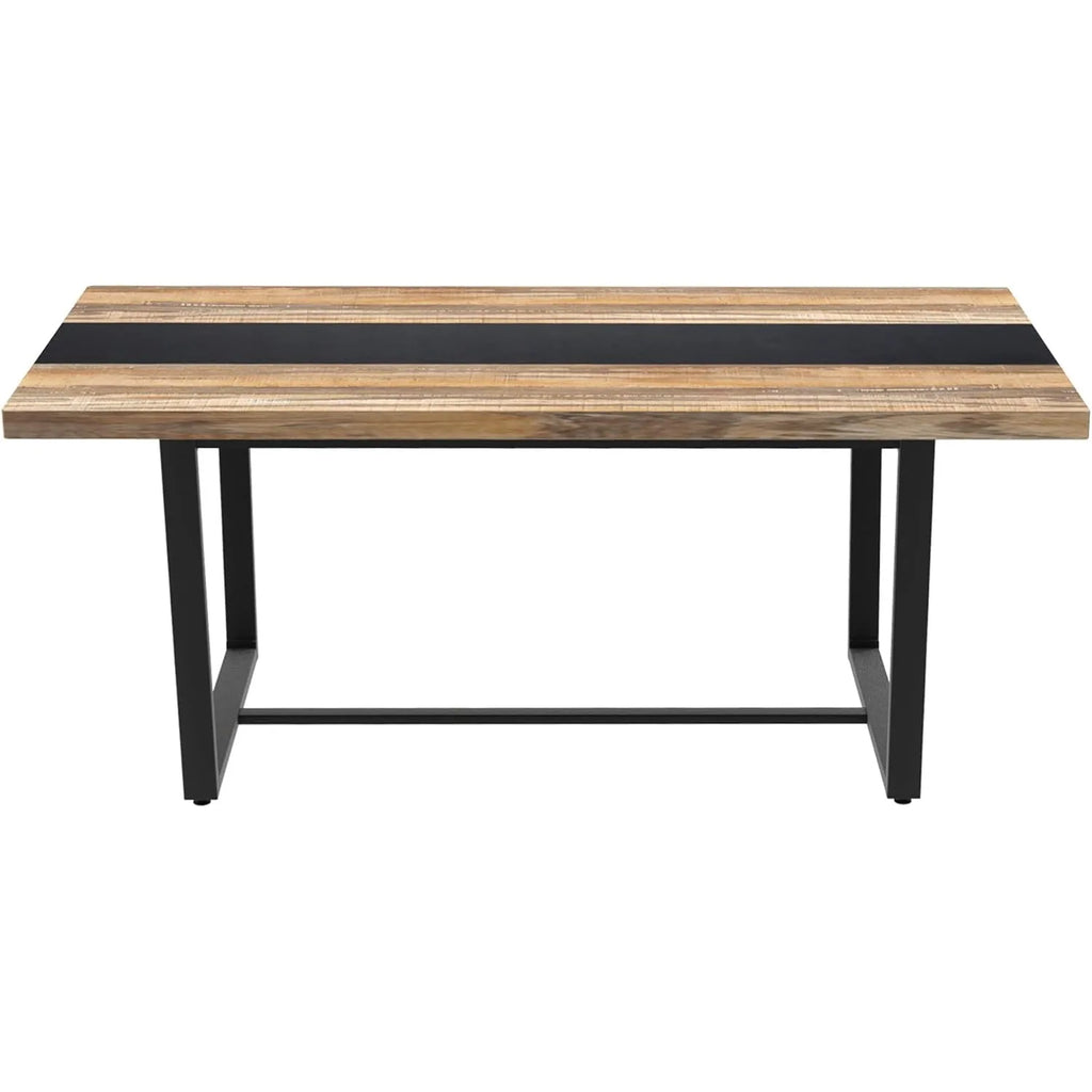Large Dinner Table for 6 8 Seat Dining Room Table 71" 6ft