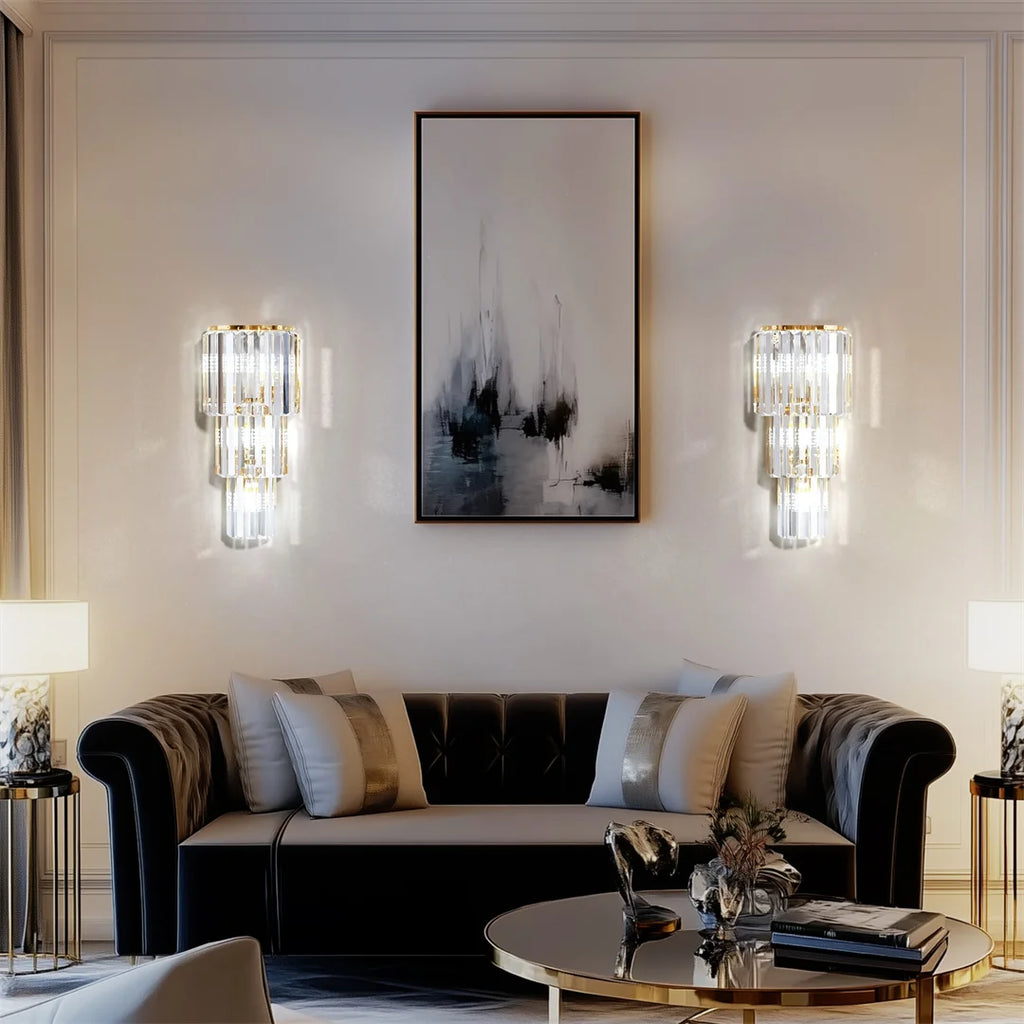 Luxurious Crystals Sconces for Wall
