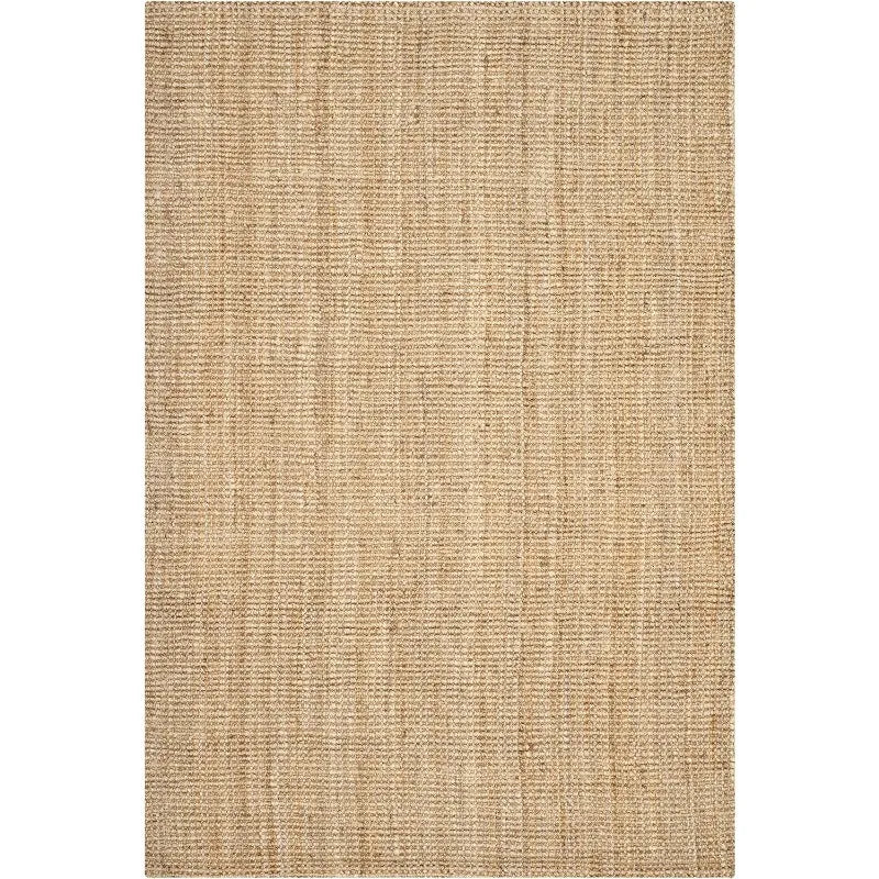 Natural Fiber Collection Area Rug - 6' x 9', Natural, Handmade