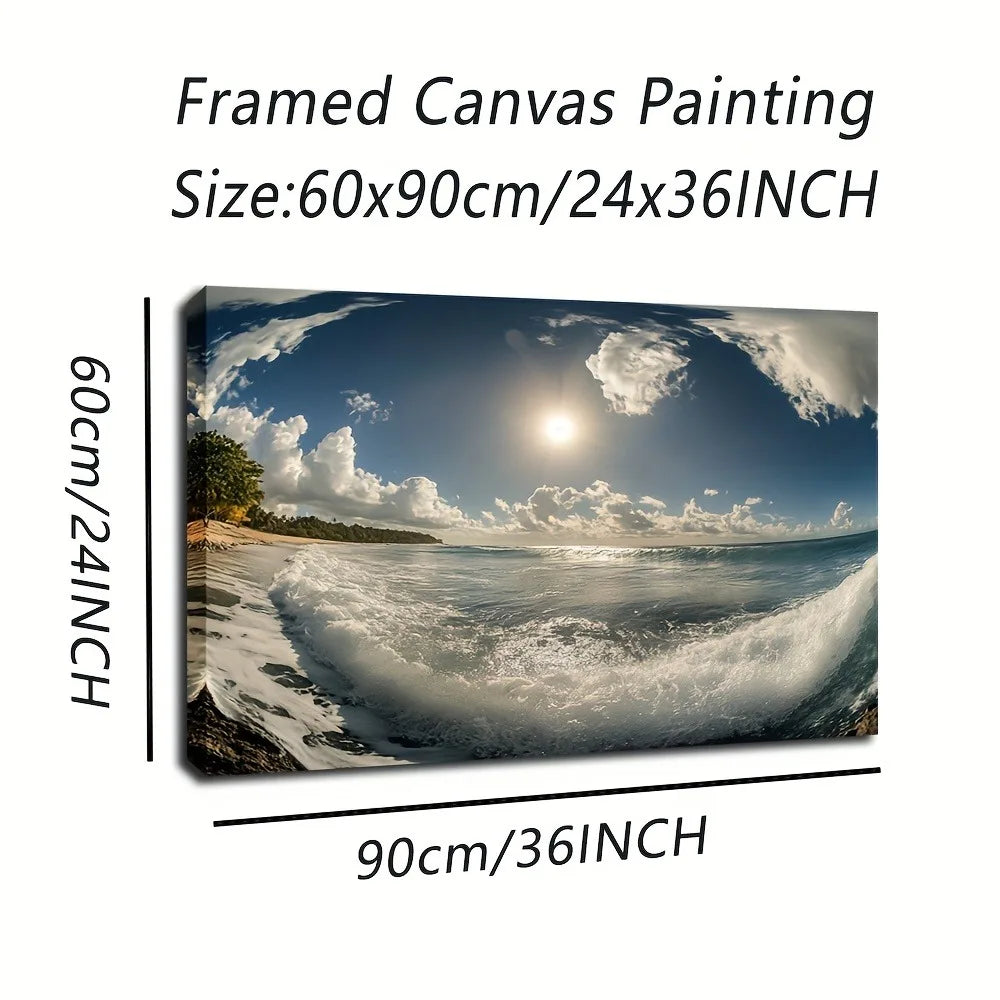 Stunning Coastal 24x36 inch canvas art