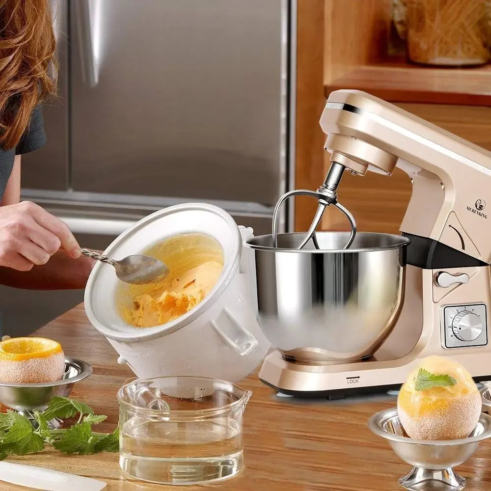 Stand Mixer,5.3-Qt & 500W & 6+P Speed MK36 Tilt-Head Kitchen Electric Food Mixer