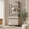 Beautiful 72" Tall Bookshelf Library Bookcase