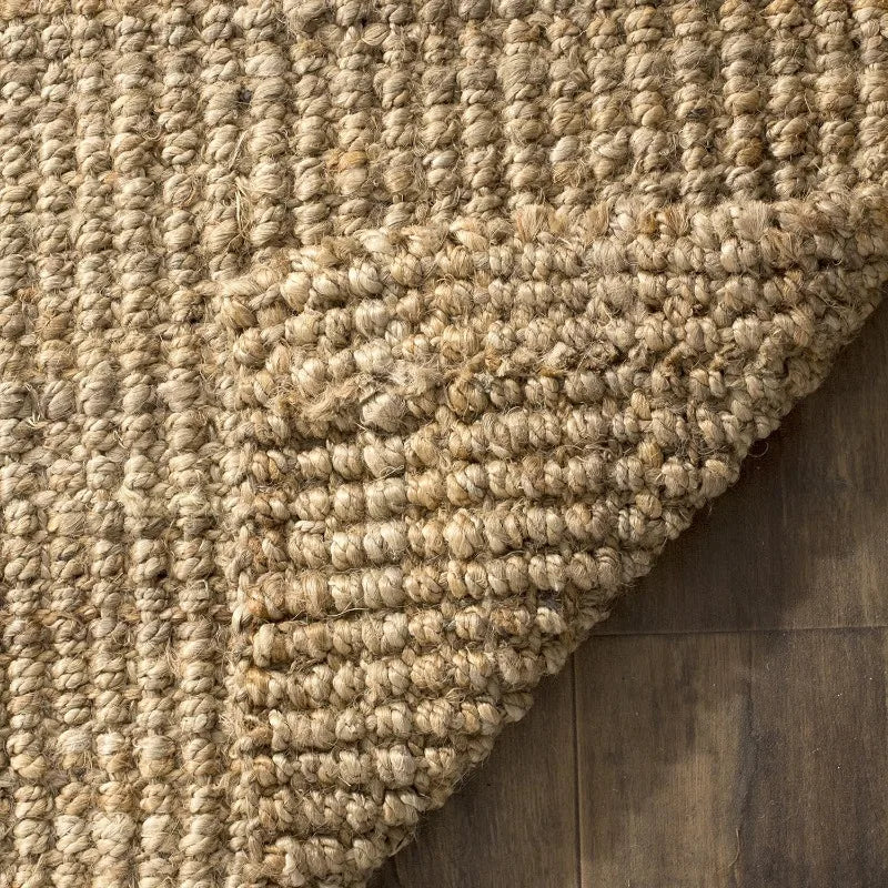 Natural Fiber Collection Area Rug - 6' x 9', Natural, Handmade