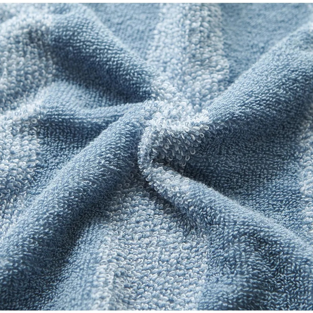 Bath Towels, 100% Soft & Absorbent Cotton& Quick Dry,