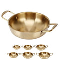 Korean Ramen Pot, Stainless Steel Noodle Pot Portable Kitchen Cooking Pot for Household28CM
