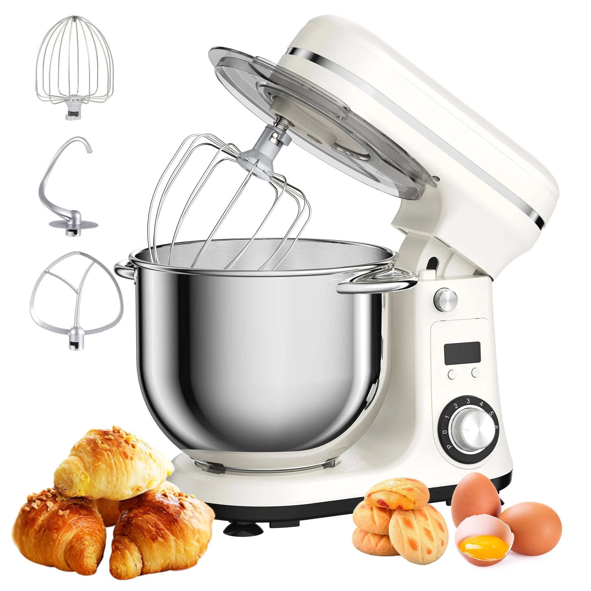BioloMix Kitchen Food Stand Mixer, Blender, Quiet Motor