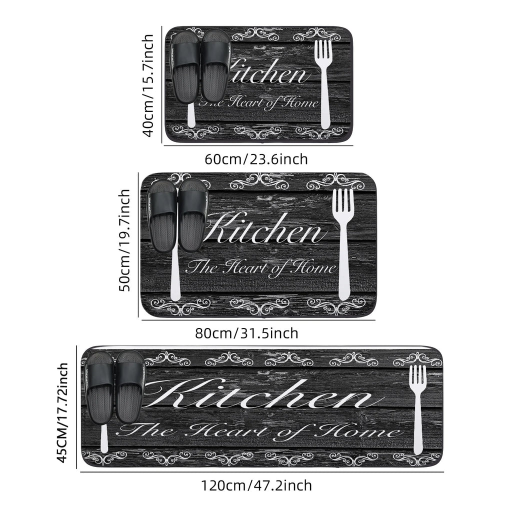 Cozy Kitchen carpet washable, non-slip, absorbent floor mat assorted sizes