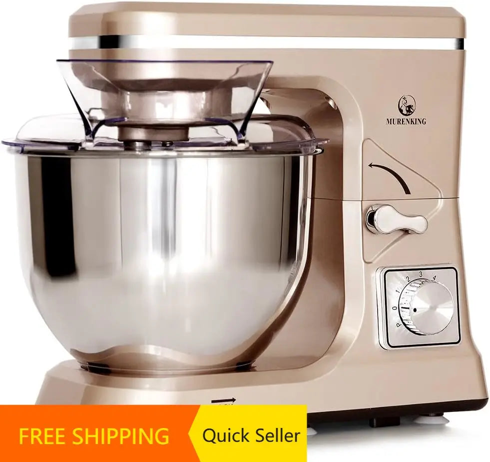 Stand Mixer,5.3-Qt & 500W & 6+P Speed MK36 Tilt-Head Kitchen Electric Food Mixer