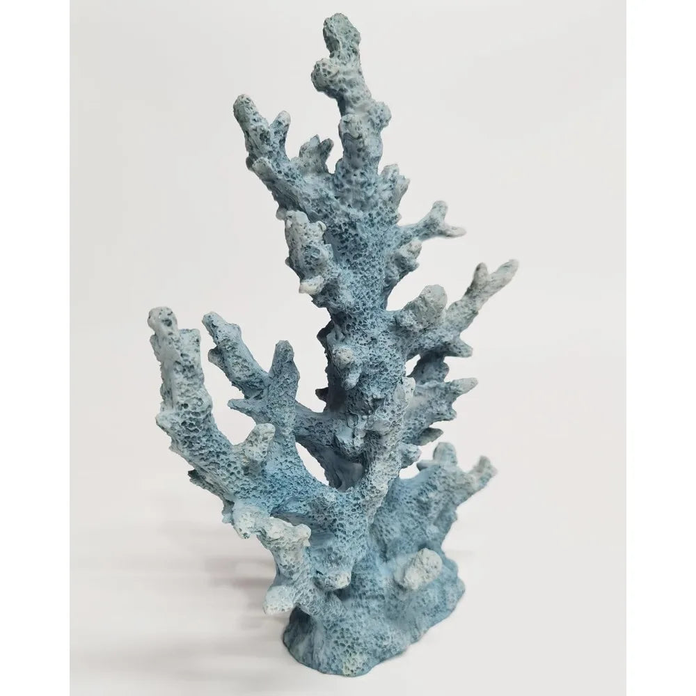 Lifelike Coral Reef Resin Sculpture Statue Handmade Ocean Decor