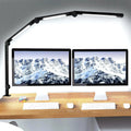 The Best LED Desk Lamp with Clamp Flexible Swing Arm Three light sources