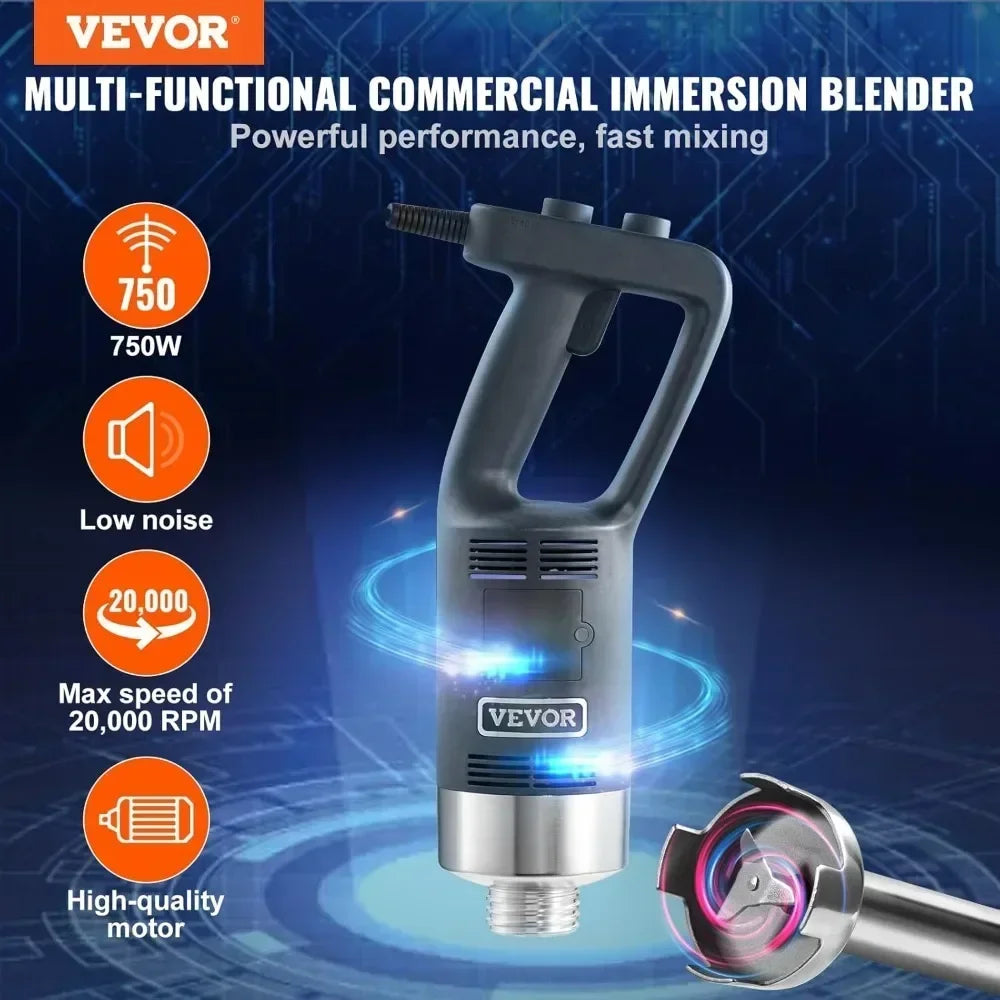 Do It with a Powerful Immersion Blender, 12-Inch ,750W ,Navy