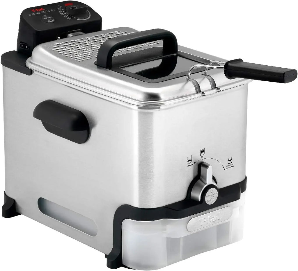 3.5L Stainless Steel Deep Fryer with Basket, 1700W