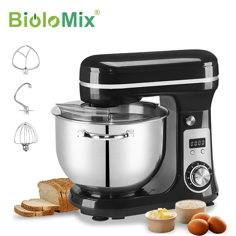 BioloMix Kitchen Food Stand Mixer, Blender, Quiet Motor
