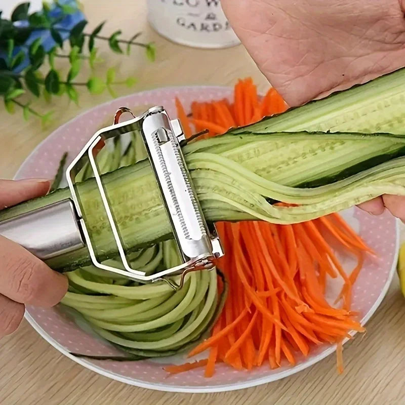 Easy to Use!!! Stainless Steel Vegetable Peeler, Multi-Function