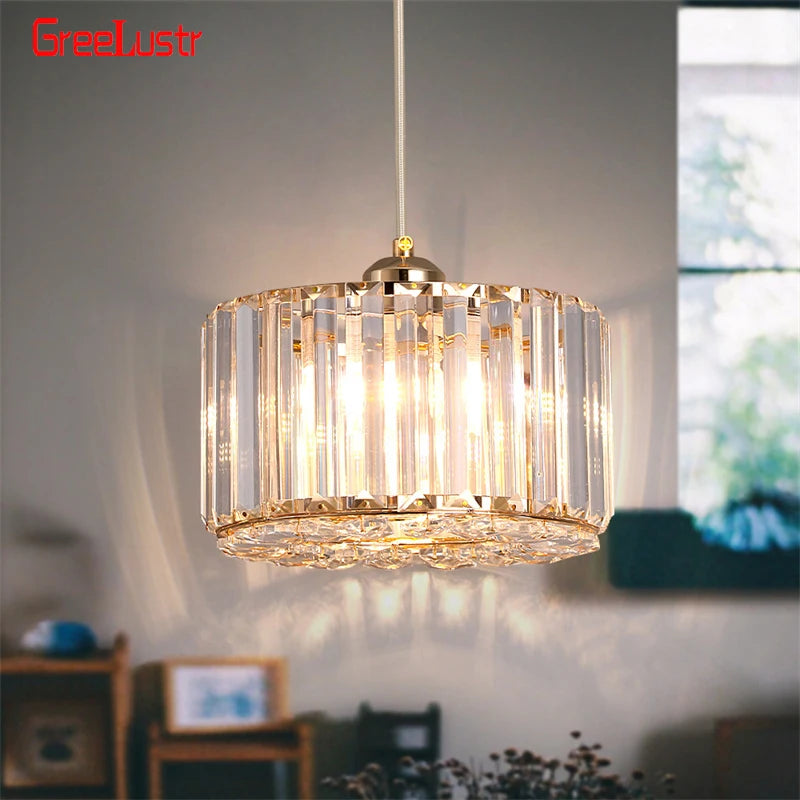 Modern Pendant  Light Luxury Chandelier Led Crystal Ceiling