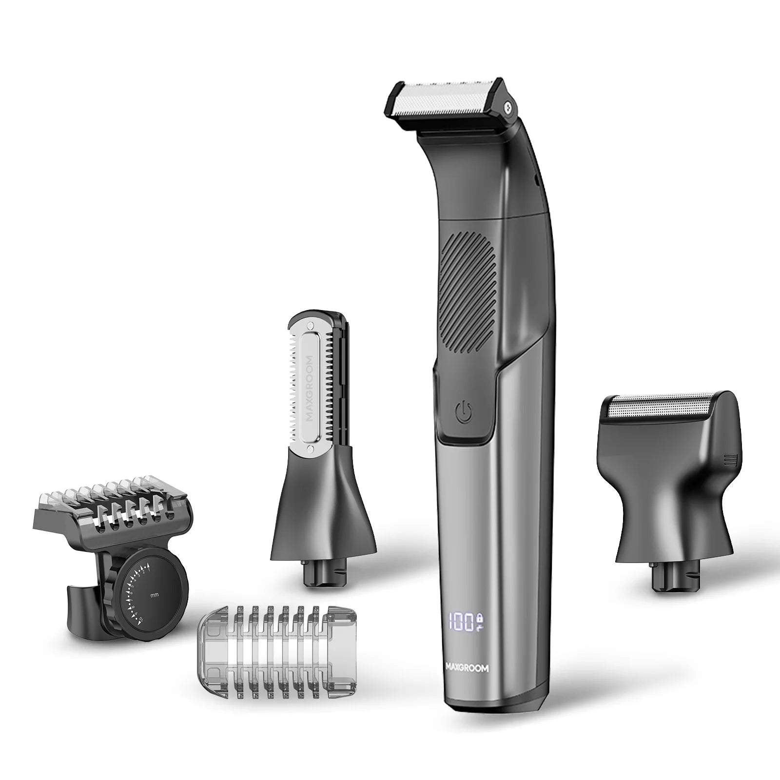 Super Gift 3 in 1 Men Bidirectional Body Hair Trimmer Electric Shaver