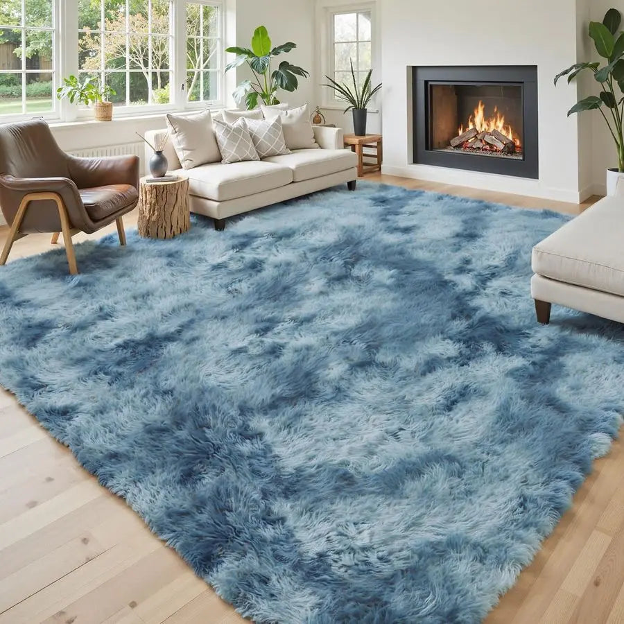Area Rugs for Living Room Bedroom Fluffy, Large Area Shag