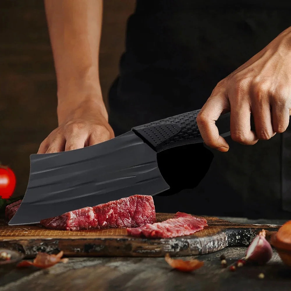 Professional Kitchen Chef Cleaver Knife Stainless Steel