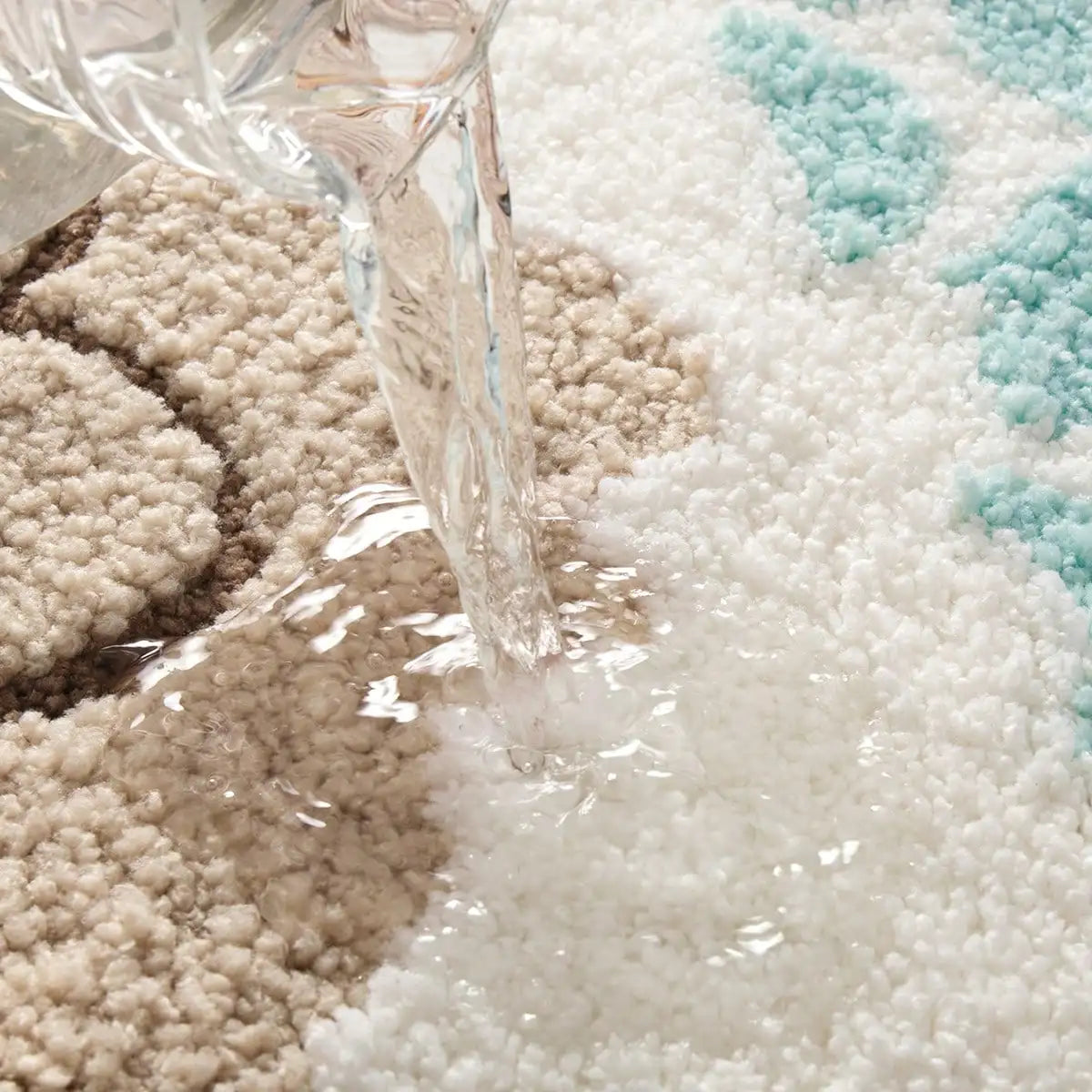 Summer Style Bathroom Rugs, Soft And Absorbent