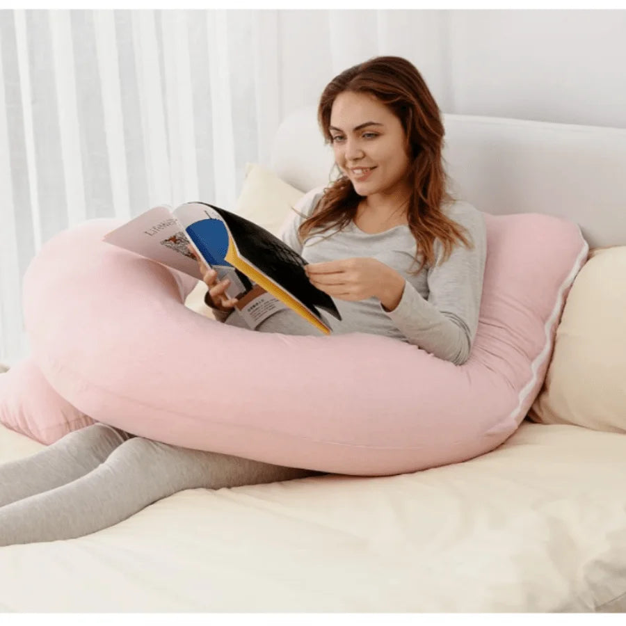 Pillow, ergonomic design, lumbar support pillow, washable for Mom TO BE