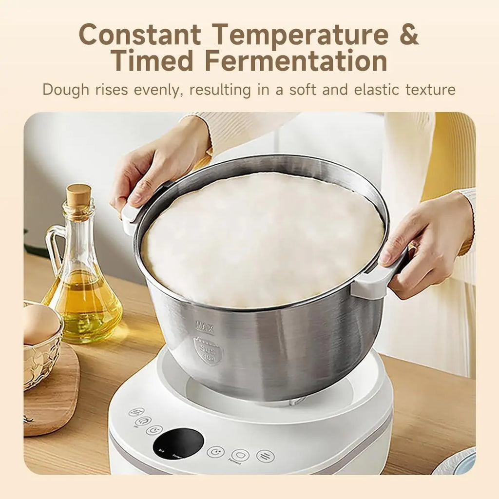 Amazing Electric Dough Maker with Ferment Function, 5.3Qt Dough Mixer Machine
