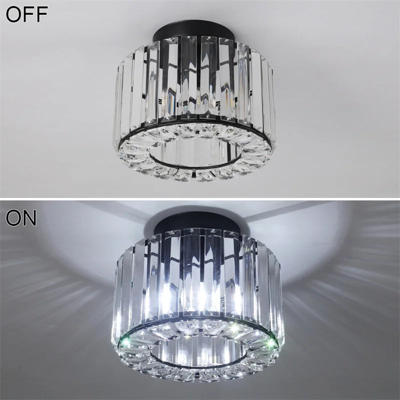 Modern Pendant  Light Luxury Chandelier Led Crystal Ceiling