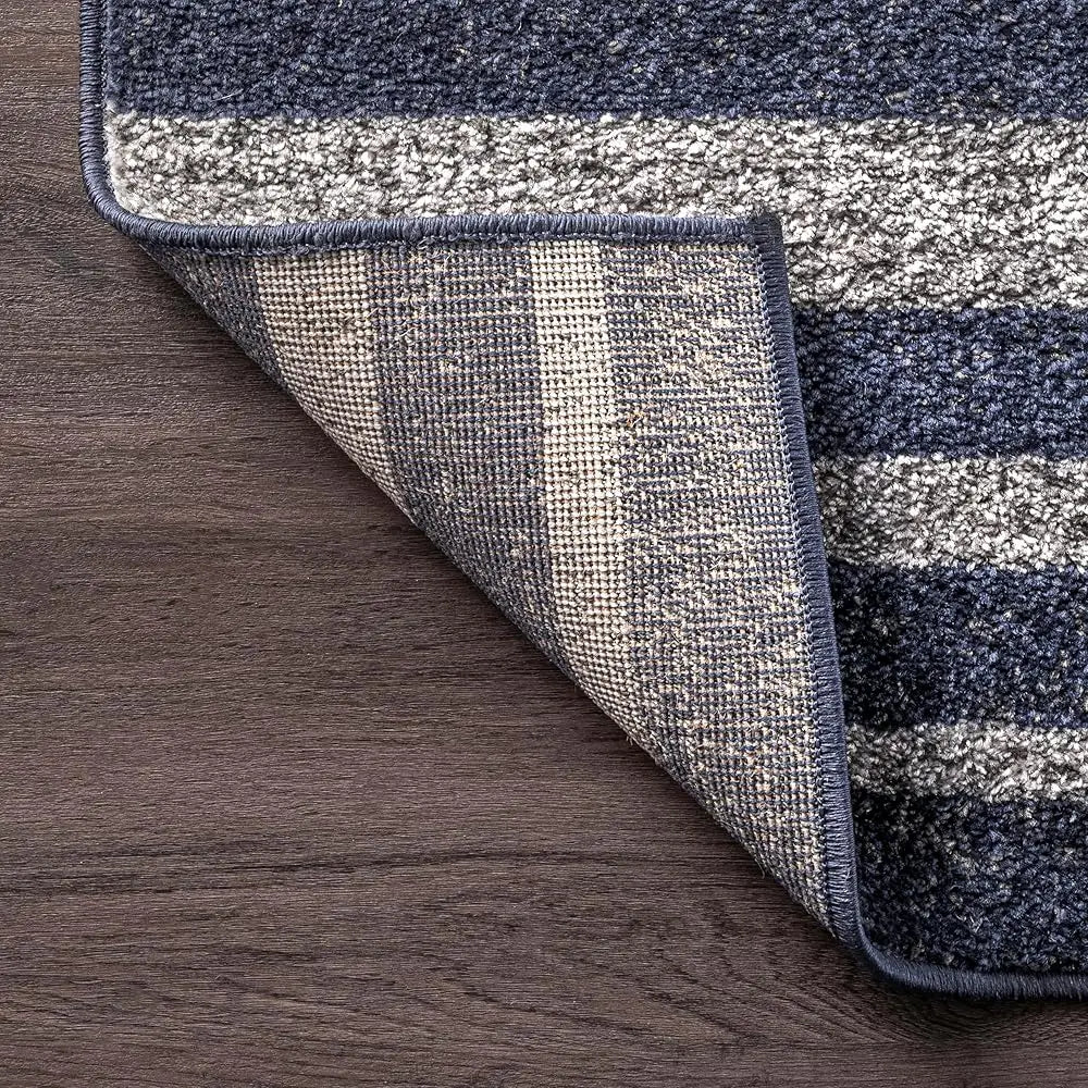 Thomas Paul Starfish And Striped Area Rug, 5X8, Blue