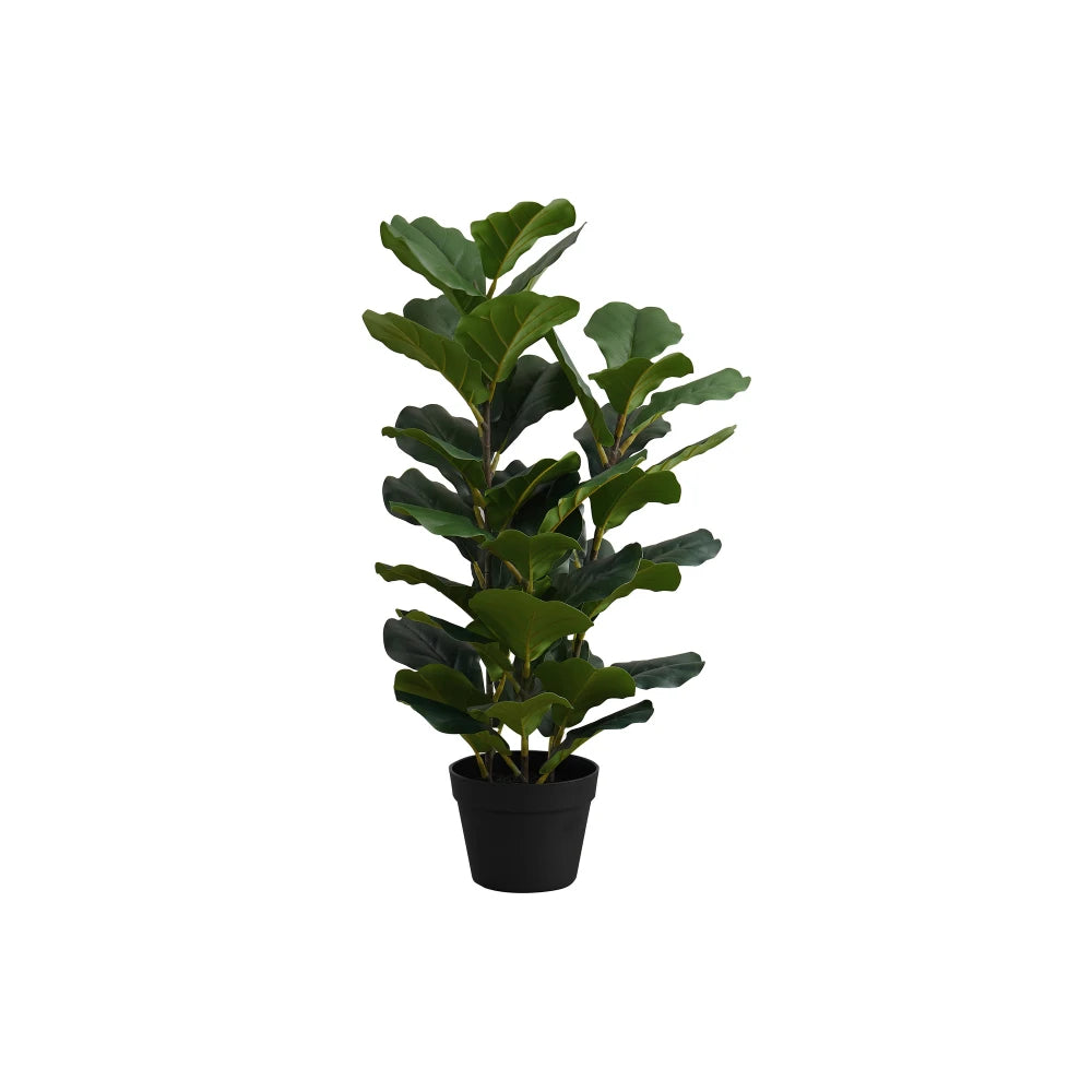 Fiddle Tree, Indoor, Fake, Floor, Greenery, Potted, Real Touch