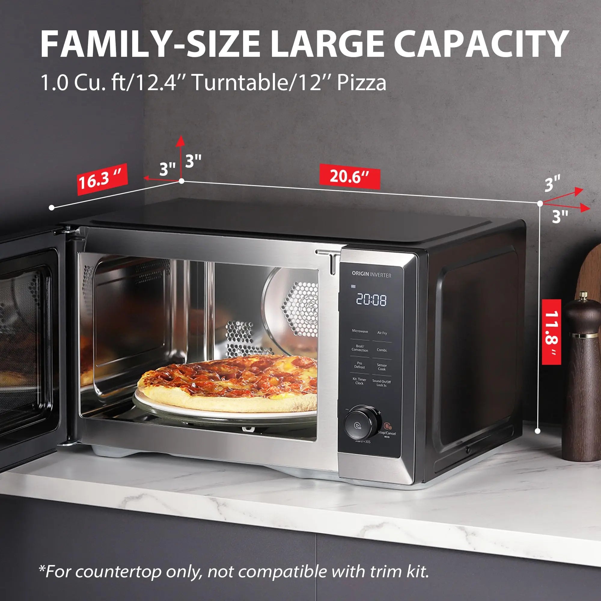 Microwave Oven Air Fryer Combo 1.0 cu.ft
