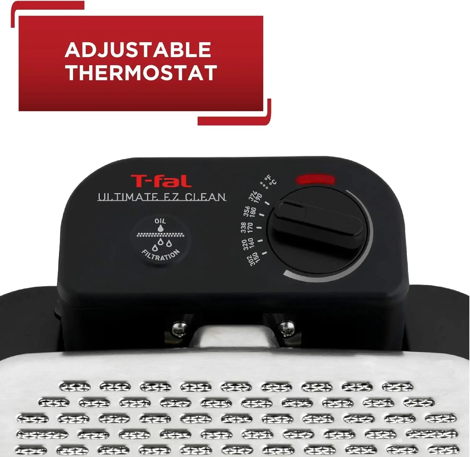 3.5L Stainless Steel Deep Fryer with Basket, 1700W